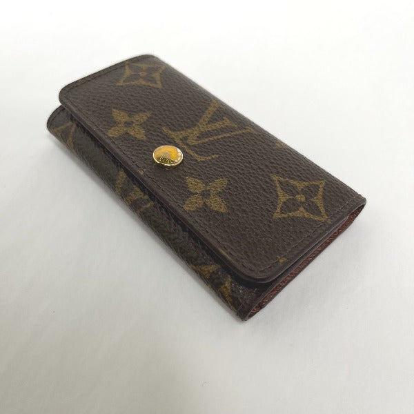 LOUIS VUITTON Key case Key holder  M69517 Monogram canvas Brown for 4 Monogram Multicles4 unisex(Unisex) Used Authentic