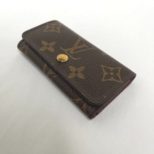 LOUIS VUITTON Key case Key holder  M69517 Monogram canvas Brown for 4 Monogram Multicles4 unisex(Unisex) Used Authentic