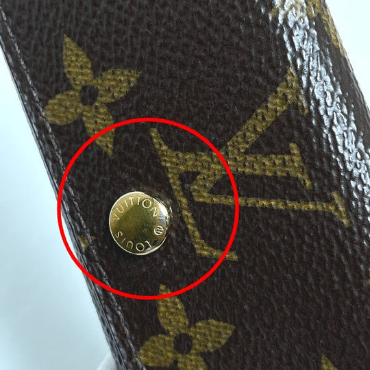 LOUIS VUITTON Key case Key holder  M69517 Monogram canvas Brown for 4 Monogram Multicles4 unisex(Unisex) Used Authentic