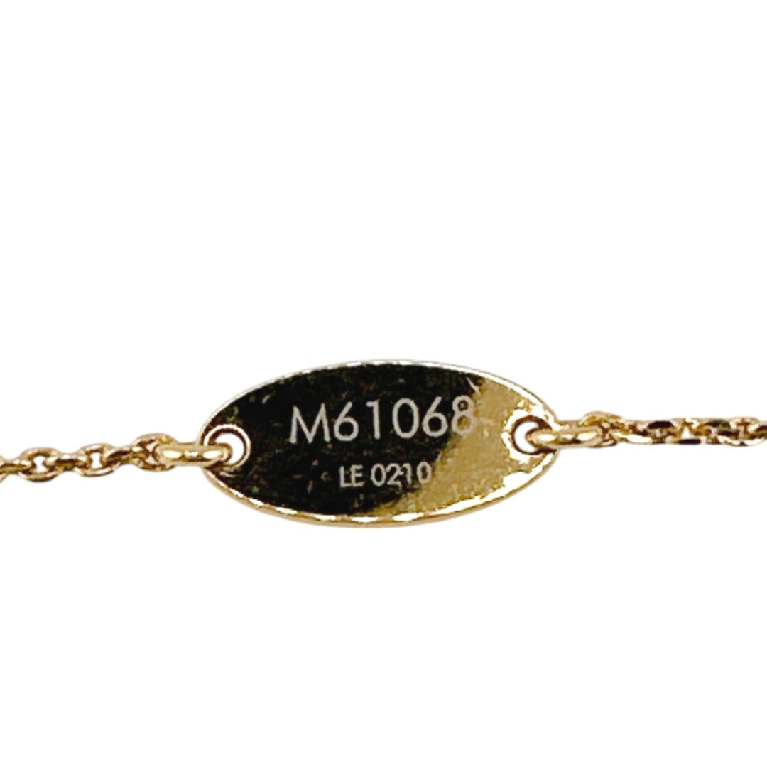 LOUIS VUITTON Necklace M61068 Gold Plated gold Initials Necklace LV&ME M M mens(Unisex) Used Authentic