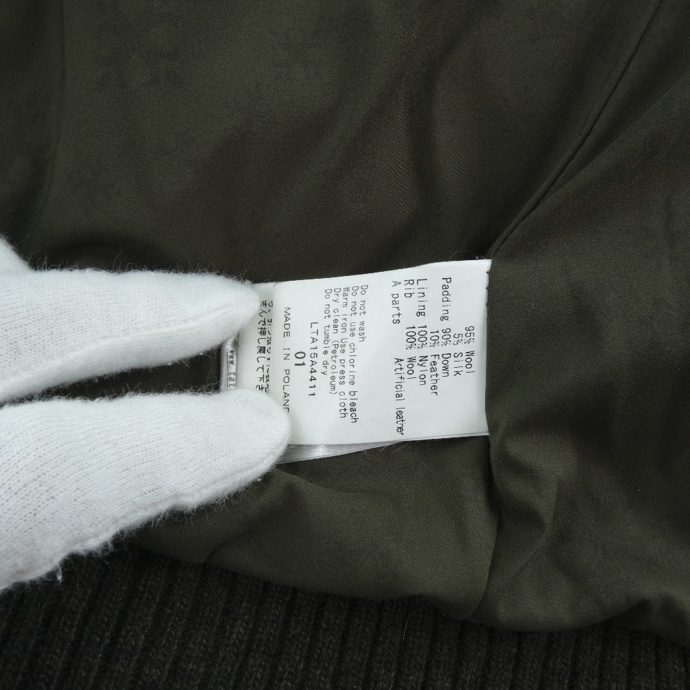 TATRAS Blouson Wool, Silk khaki unisex(Unisex) 01 Used Authentic