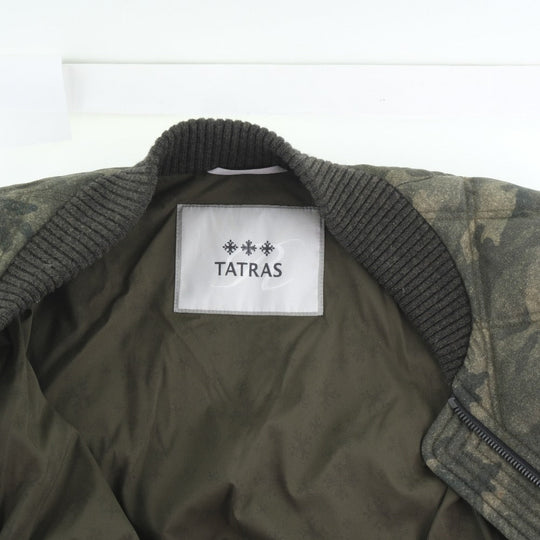 TATRAS Blouson Wool, Silk khaki unisex(Unisex) 01 Used Authentic