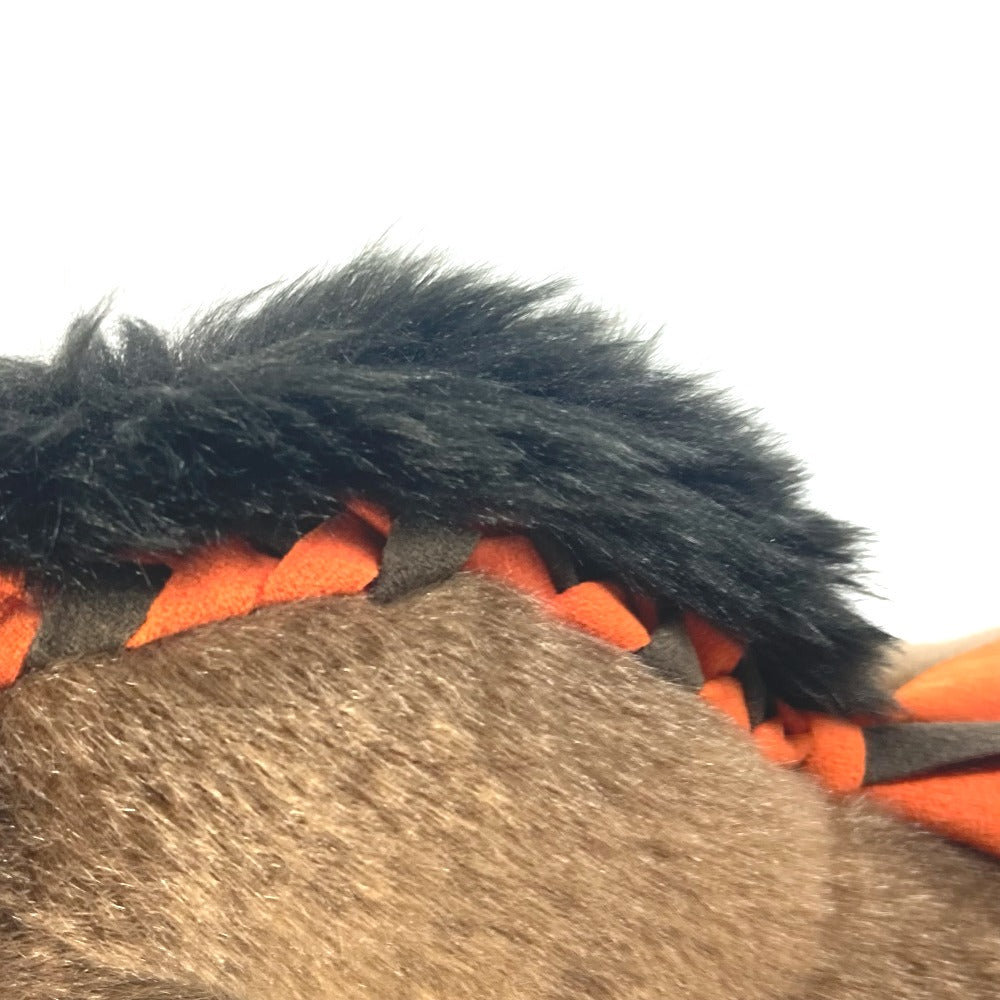 HERMES Plush Doll polyester Brown Doll interior Elmy PPM unisex(Unisex) Used Authentic