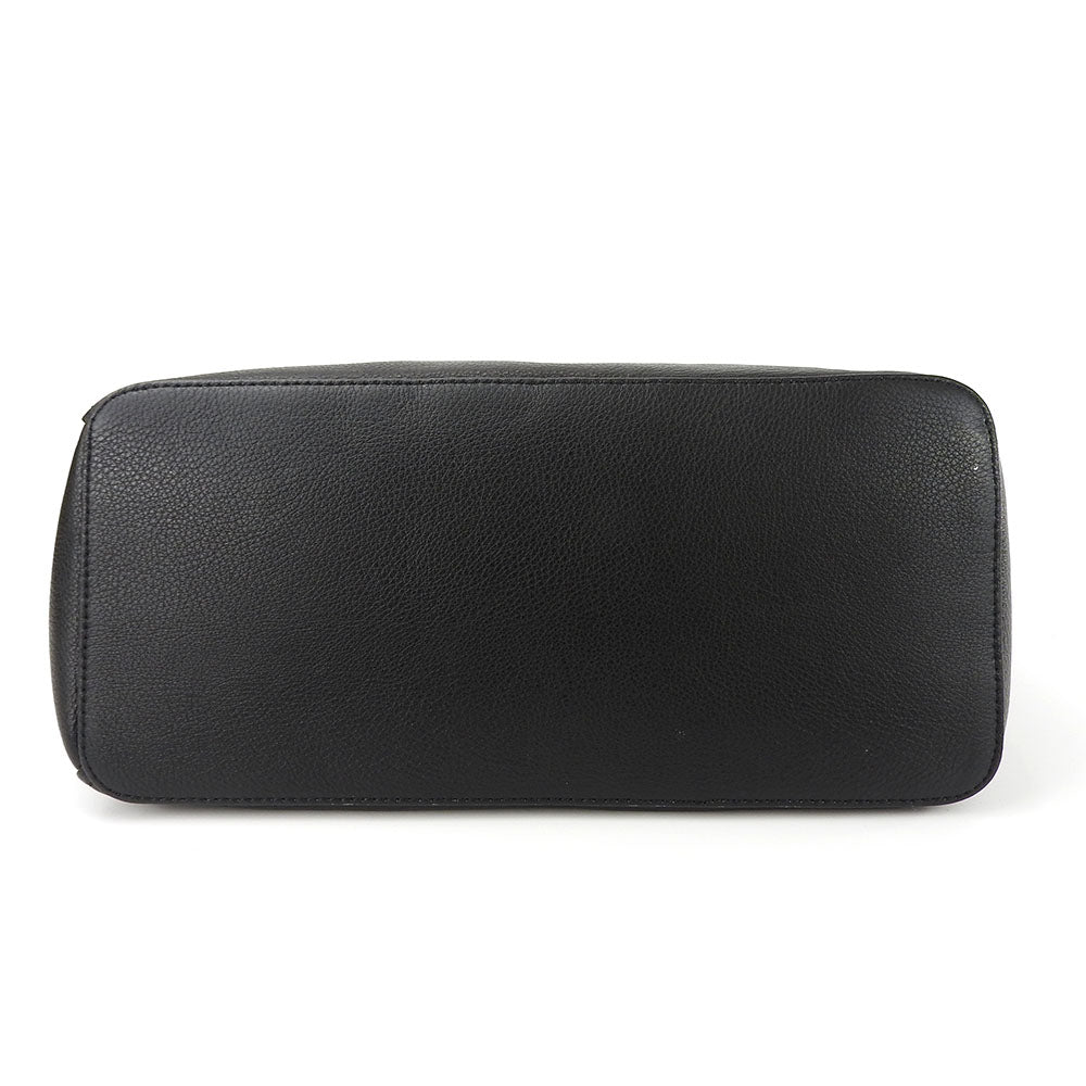 COACH Handbag F34508 leather black Women Used Authentic