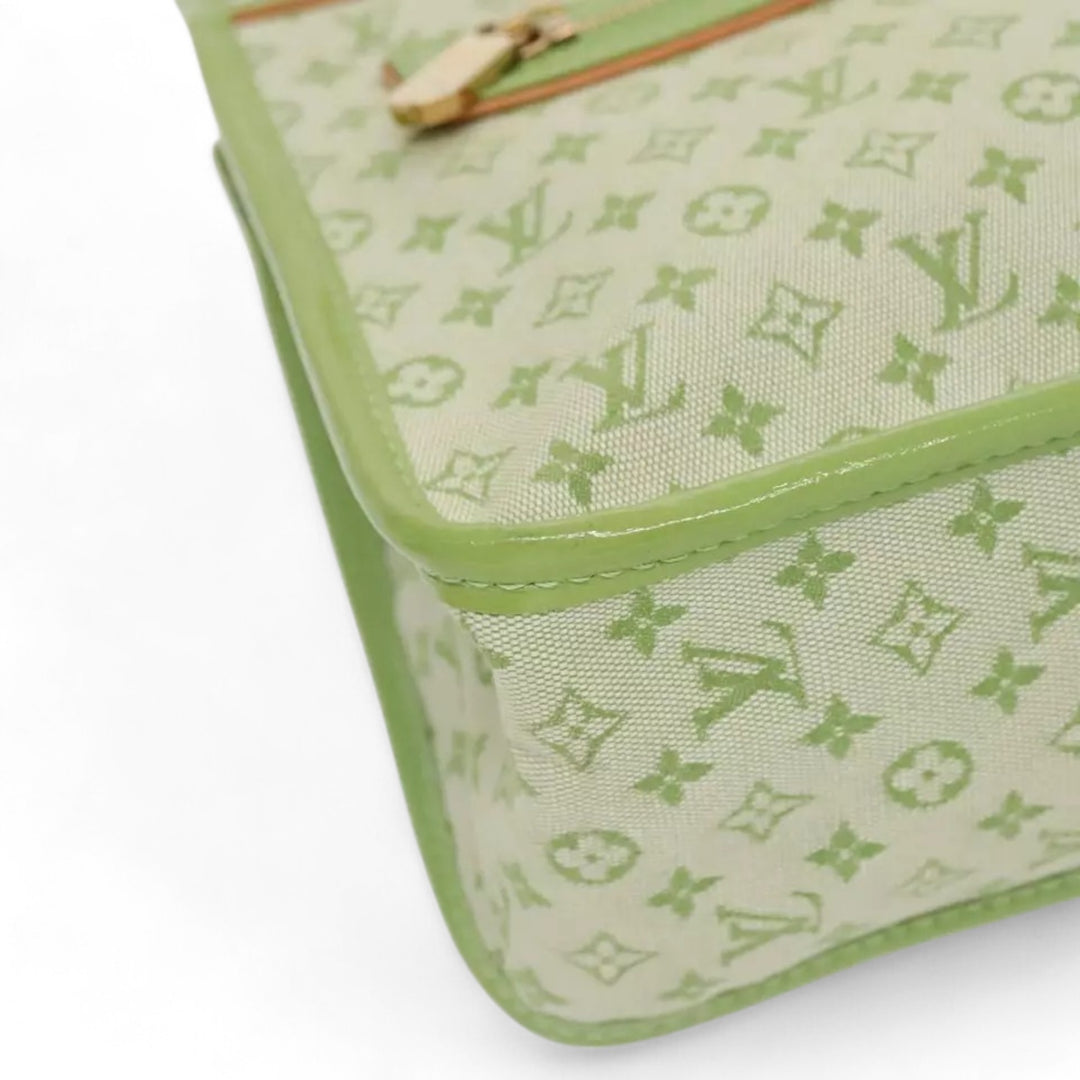 Louis Vuitton Monogram Mini Sac Catline Women's Tote Bag Almond Green