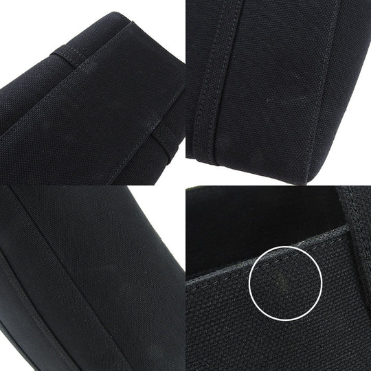 BALENCIAGA Tote Bag 551810 canvas black Every day Women Used Authentic