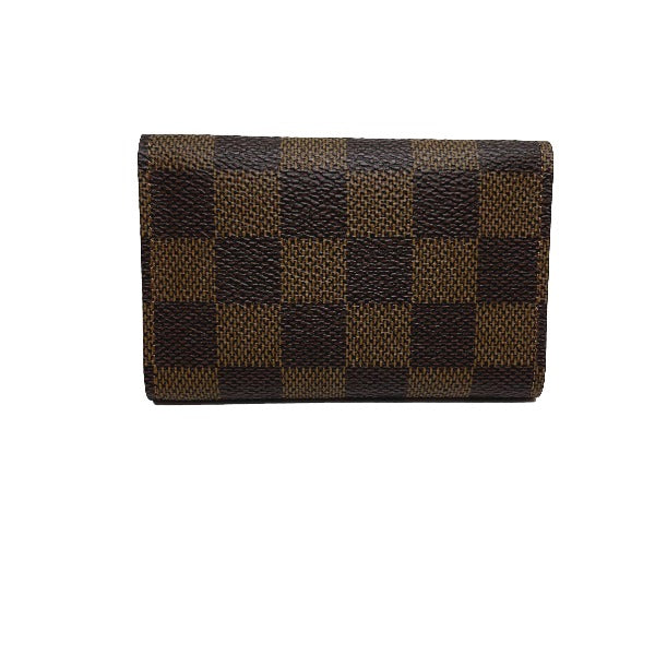 LOUIS VUITTON Key case Key holder  N62630 Damier canvas Brown for 6 Damier Multicles6 unisex(Unisex) Used Authentic