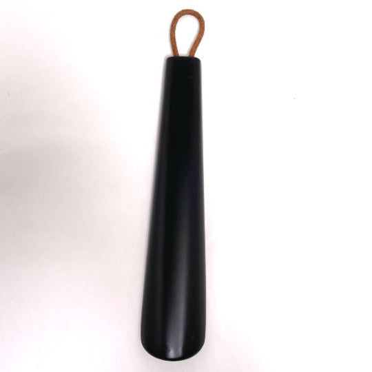 HERMES Other shoes 052052ZH Wood black shoehorn short Serie made of wood mens(Unisex) Used Authentic