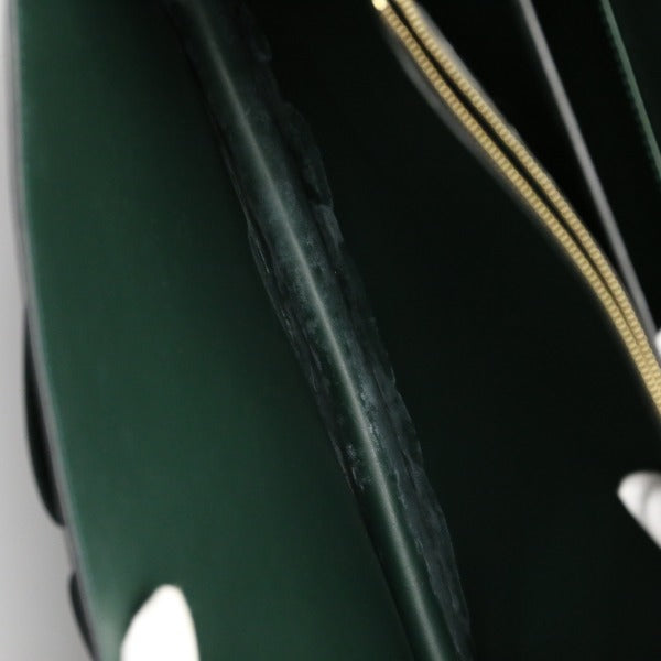 LOUIS VUITTON Briefcase M30792 Taiga green Doctor's bag Taiga serviette tobol mens Used Authentic