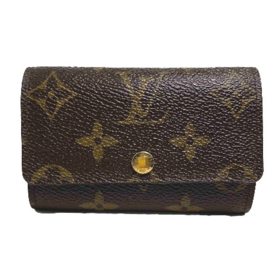 LOUIS VUITTON Key case Key holder  M62630 Monogram canvas Brown Key case Key holder for 6 pieces Monogram Multicles6 unisex(Unisex) Used Authentic