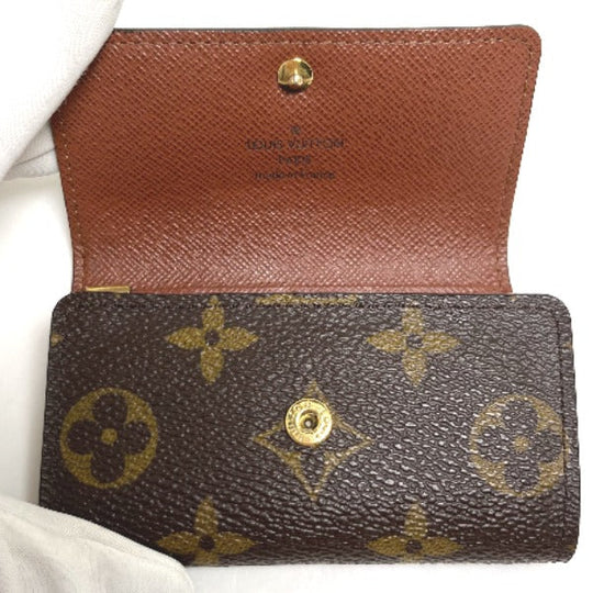 LOUIS VUITTON Key case Key holder  M62630 Monogram canvas Brown Key case Key holder for 6 pieces Monogram Multicles6 unisex(Unisex) Used Authentic