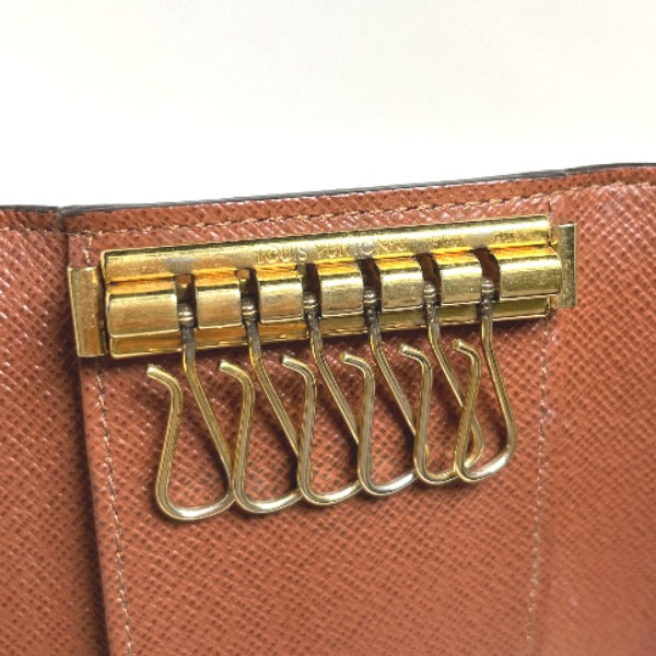 LOUIS VUITTON Key case Key holder  M62630 Monogram canvas Brown Key case Key holder for 6 pieces Monogram Multicles6 unisex(Unisex) Used Authentic