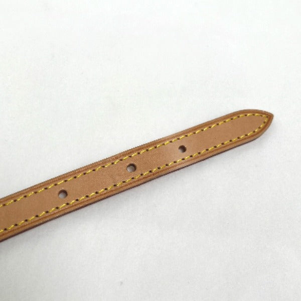 LOUIS VUITTON Shoulder strap J52312 Nume leather Brown strap Nume leather Adjustable Women Used Authentic
