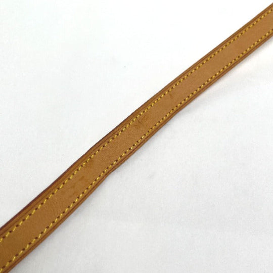 LOUIS VUITTON Shoulder strap J52312 Nume leather Brown strap Nume leather Adjustable Women Used Authentic