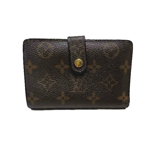 LOUIS VUITTON Bifold Wallet M61663 Monogram canvas Brown Clasp wallet with card pocket Monogram Porto Monet Viet Vienoa Women Used Authentic