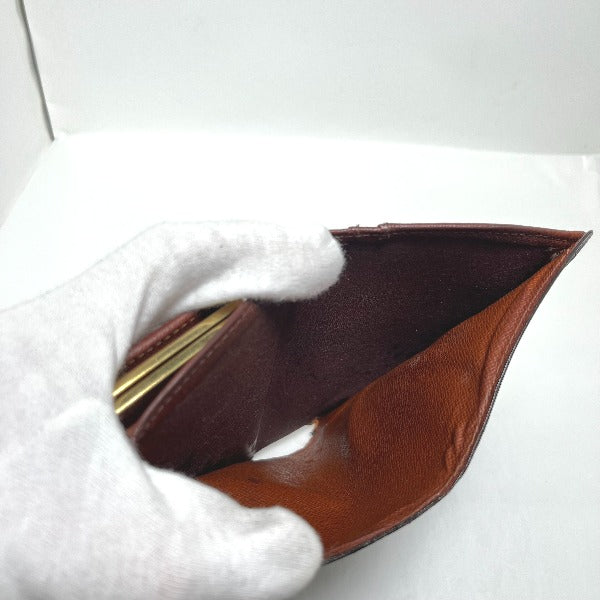 LOUIS VUITTON Bifold Wallet M61663 Monogram canvas Brown Clasp wallet with card pocket Monogram Porto Monet Viet Vienoa Women Used Authentic