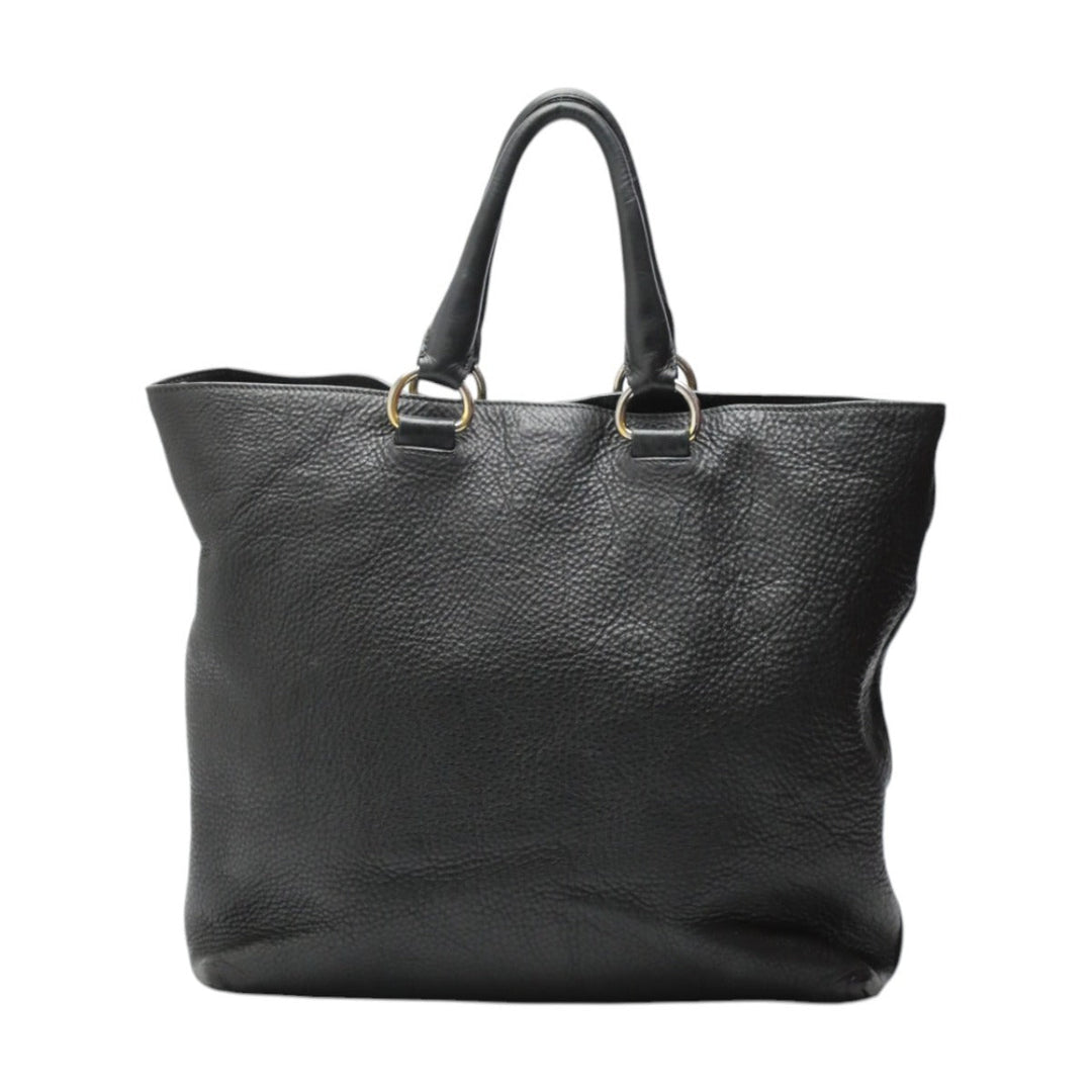 PRADA Handbag 1BG865 2E8K leather black Handbag VITELLO PHENIX Cross Sling Bag unisex(Unisex) Used Authentic