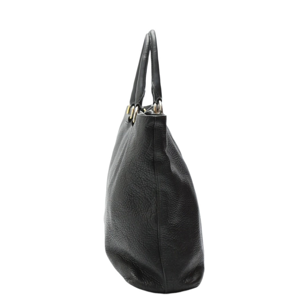 PRADA Handbag 1BG865 2E8K leather black Handbag VITELLO PHENIX Cross Sling Bag unisex(Unisex) Used Authentic