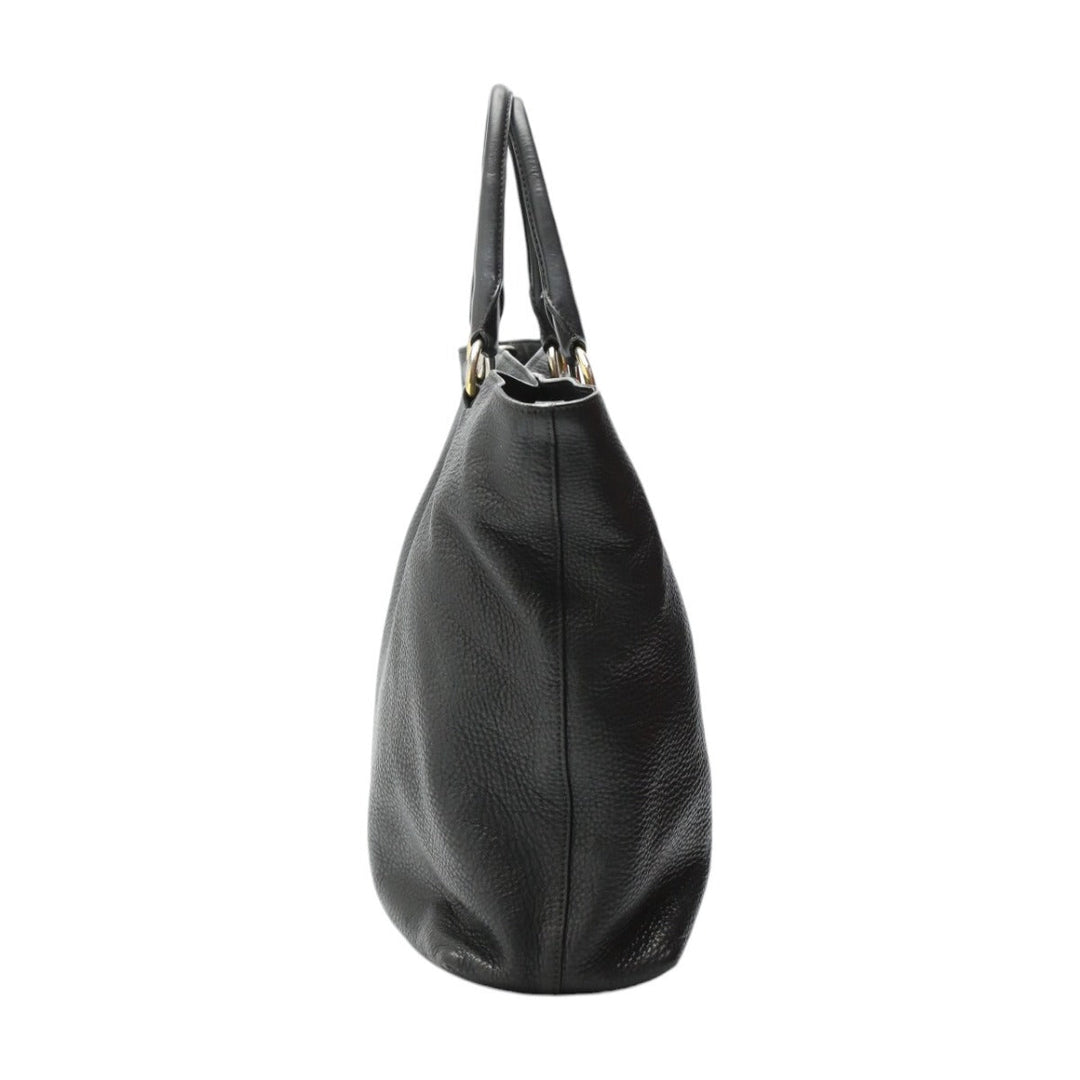PRADA Handbag 1BG865 2E8K leather black Handbag VITELLO PHENIX Cross Sling Bag unisex(Unisex) Used Authentic