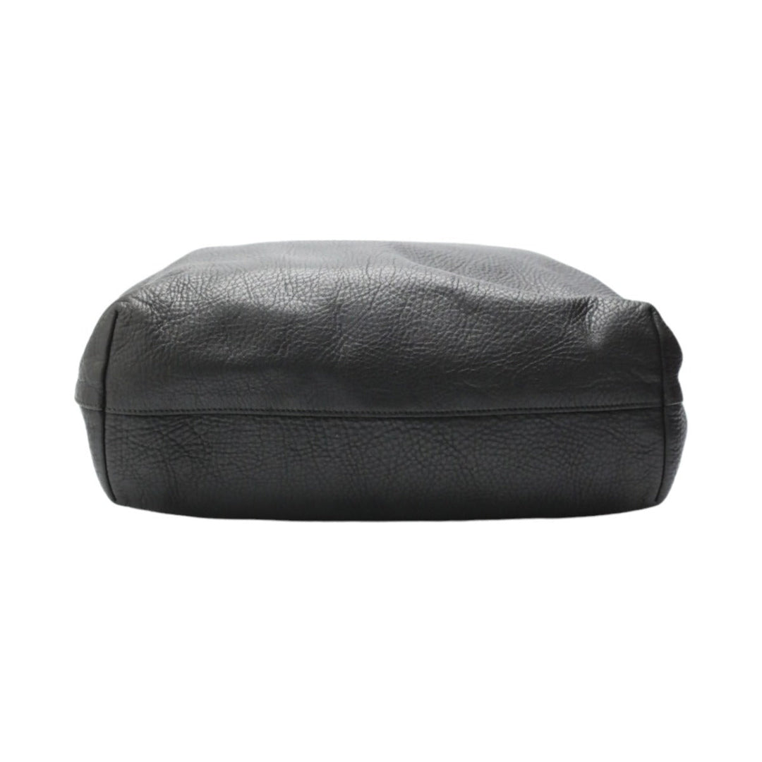 PRADA Handbag 1BG865 2E8K leather black Handbag VITELLO PHENIX Cross Sling Bag unisex(Unisex) Used Authentic