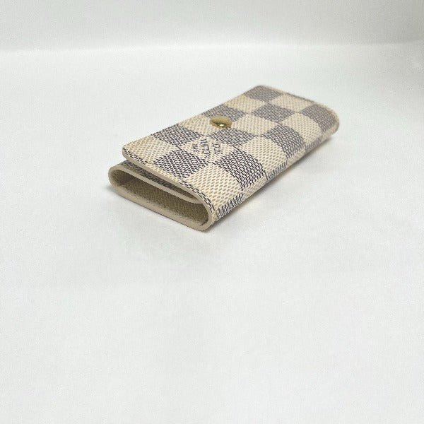 LOUIS VUITTON Key case Key holder  M62630 Damier Azur Canvas Damier Azul Key case for 4 Key holder Damier Azur Multicles4 unisex(Unisex) Used Authentic