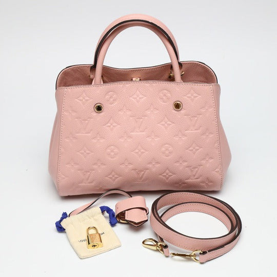 LOUIS VUITTON Shoulder Bag M44123 Monogram Ann Platt Rose poodle Rose poodle Ann Platt Montaigne BB Women Used Authentic