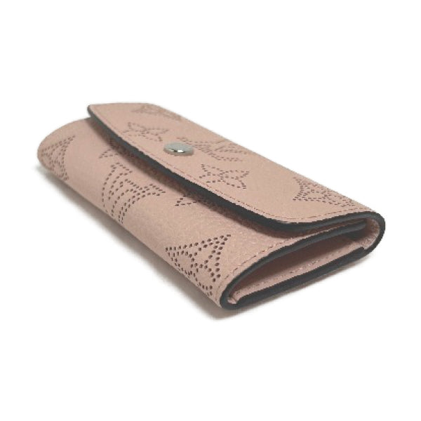 LOUIS VUITTON Key case Key holder  M64056 Monogram Mahina Magnolia Key case for 4 Key holder Mahina Multicles4 unisex(Unisex) Used Authentic