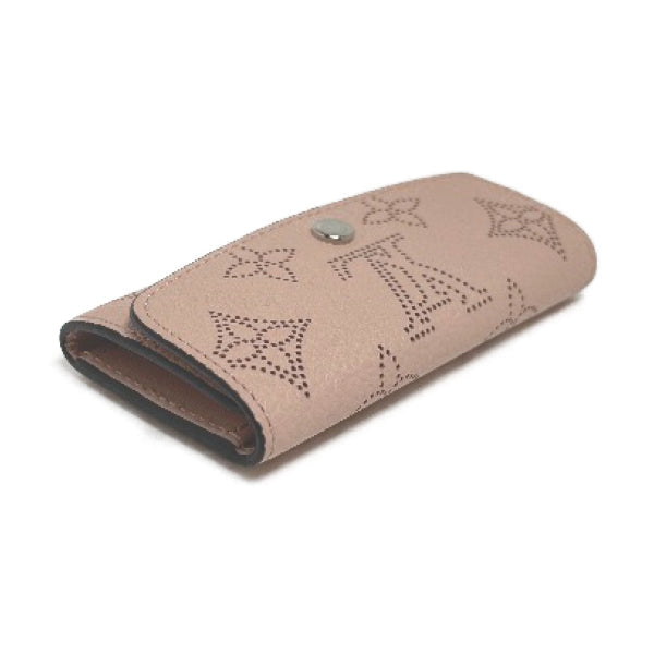 LOUIS VUITTON Key case Key holder  M64056 Monogram Mahina Magnolia Key case for 4 Key holder Mahina Multicles4 unisex(Unisex) Used Authentic