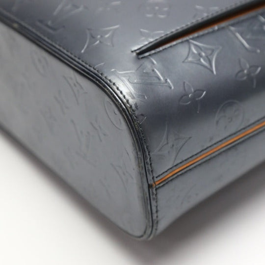 LOUIS VUITTON Tote Bag M55105 Monogram mat blue Willwood Monogram mat Women Used Authentic