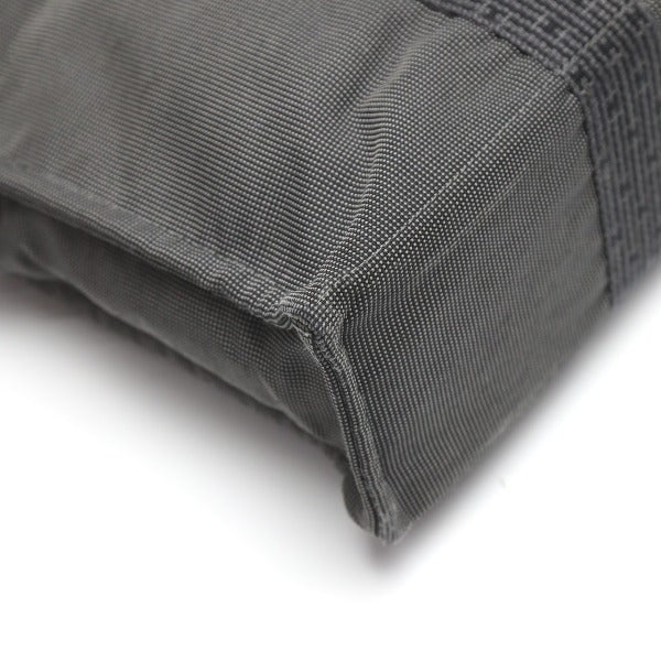 HERMES Tote Bag canvas gray MM Her Line unisex(Unisex) Used Authentic