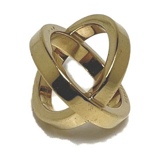 HERMES Scarf ring others gold Gold Plated Accessories unisex(Unisex) Used Authentic