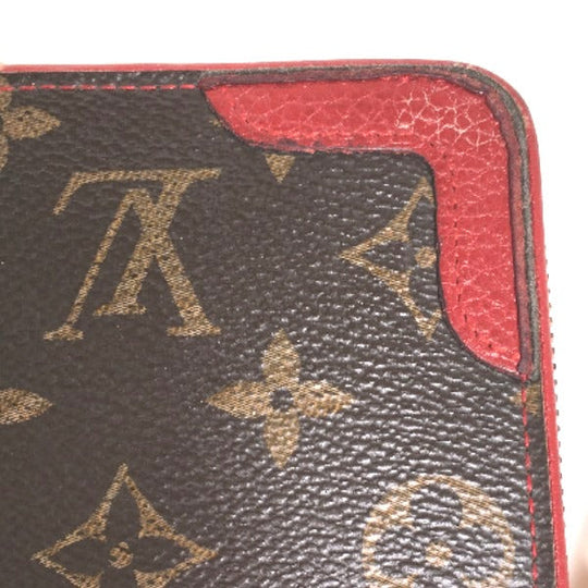 LOUIS VUITTON Long Wallet Purse M61854 Monogram canvas Slys Zippy wallet Monogram Retiro unisex(Unisex) Used Authentic