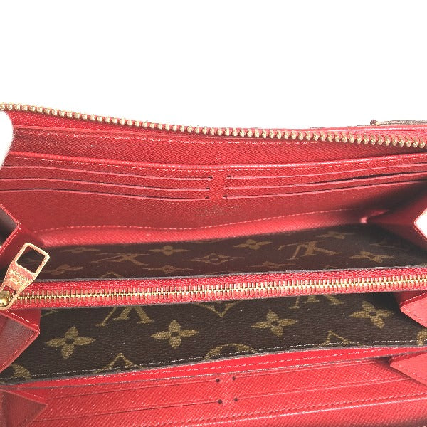 LOUIS VUITTON Long Wallet Purse M61854 Monogram canvas Slys Zippy wallet Monogram Retiro unisex(Unisex) Used Authentic