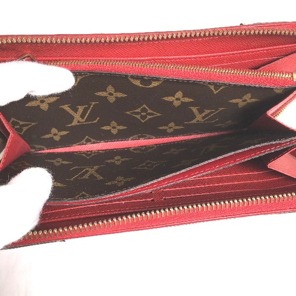 LOUIS VUITTON Long Wallet Purse M61854 Monogram canvas Slys Zippy wallet Monogram Retiro unisex(Unisex) Used Authentic