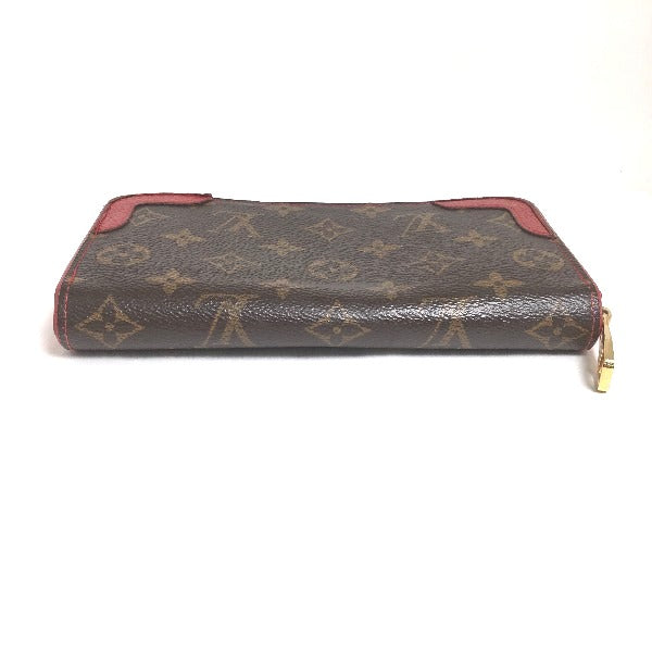 LOUIS VUITTON Long Wallet Purse M61854 Monogram canvas Slys Zippy wallet Monogram Retiro unisex(Unisex) Used Authentic