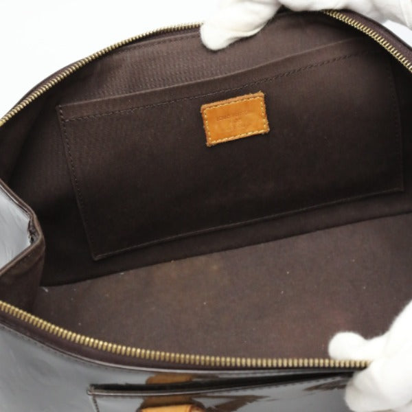 LOUIS VUITTON Handbag M93510 Monogram Vernis Amarrant Shoulder Bag Vernis Rosewood Avenue Women Used Authentic