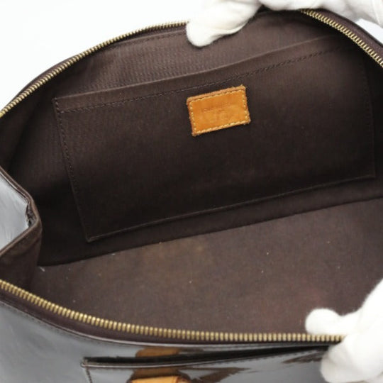 LOUIS VUITTON Handbag M93510 Monogram Vernis Amarrant Shoulder Bag Vernis Rosewood Avenue Women Used Authentic