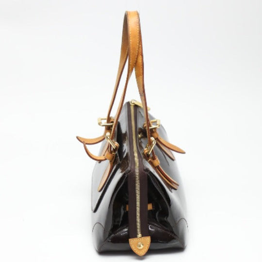 LOUIS VUITTON Handbag M93510 Monogram Vernis Amarrant Shoulder Bag Vernis Rosewood Avenue Women Used Authentic