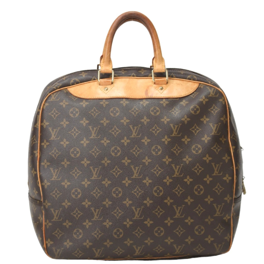 LOUIS VUITTON Boston Duffel bag M41443 Monogram canvas Brown Sports bag Monogram Evasion unisex(Unisex) Used Authentic