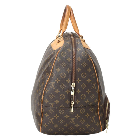 LOUIS VUITTON Boston Duffel bag M41443 Monogram canvas Brown Sports bag Monogram Evasion unisex(Unisex) Used Authentic