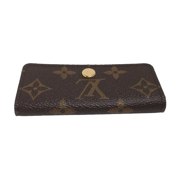 LOUIS VUITTON Key case Key holder  M69517 Monogram canvas Brown for 4 Monogram Multicles4 unisex(Unisex) Used Authentic