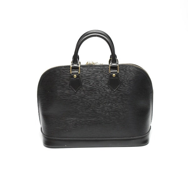 LOUIS VUITTON Handbag M52142 Epi Leather Noir Handbag Epi Alma Women Used Authentic