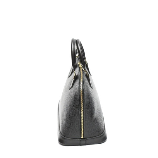 LOUIS VUITTON Handbag M52142 Epi Leather Noir Handbag Epi Alma Women Used Authentic