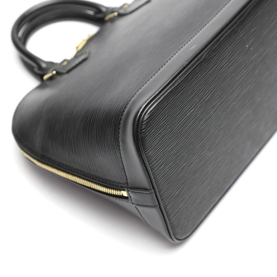LOUIS VUITTON Handbag M52142 Epi Leather Noir Handbag Epi Alma Women Used Authentic