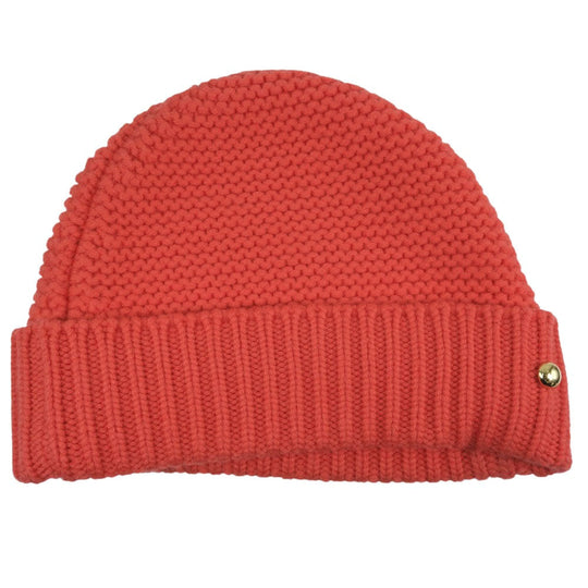LOUIS VUITTON Knit cap wool Orange Women(Unisex) Used Authentic