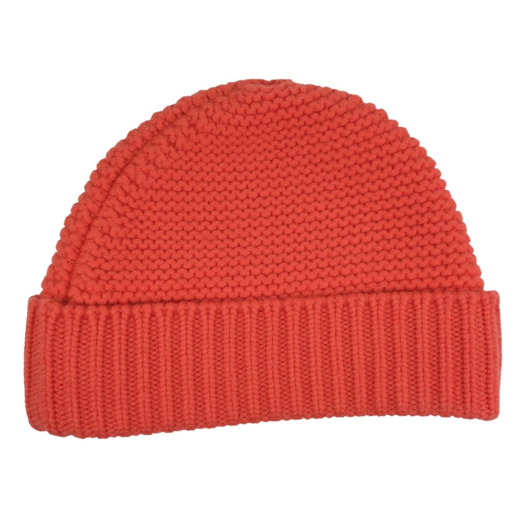 LOUIS VUITTON Knit cap wool Orange Women(Unisex) Used Authentic