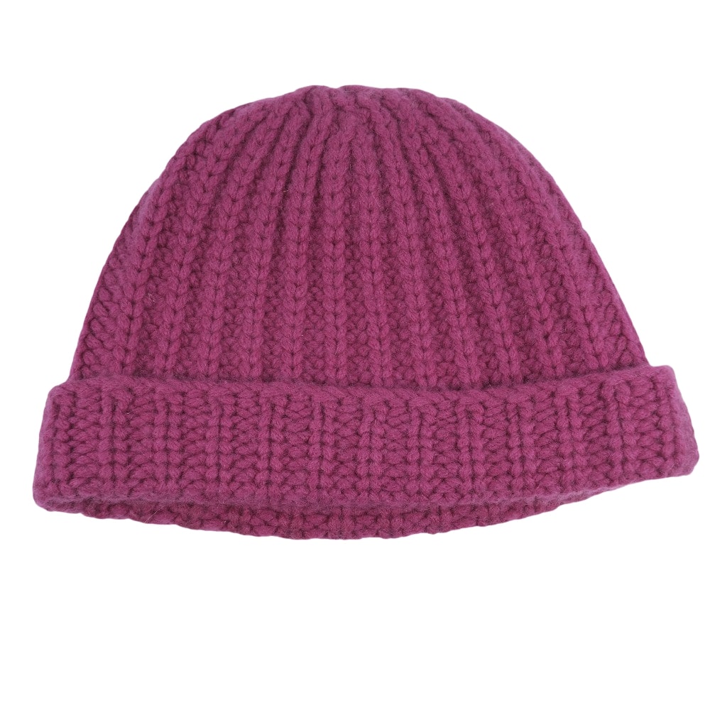 HERMES Knit cap wool pink Women(Unisex) Used Authentic