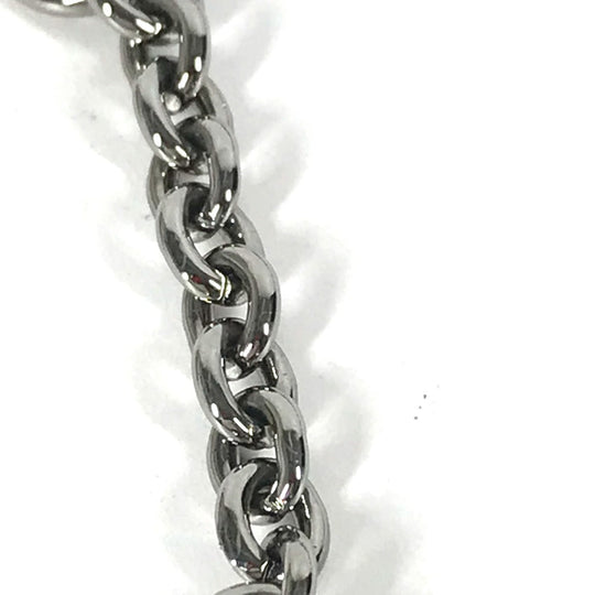 MIUMIU Necklace metal purple Accessories Bijoux Women Used Authentic
