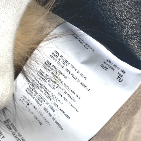MIUMIU Scarf Fox beige fur Tippet Women Used Authentic