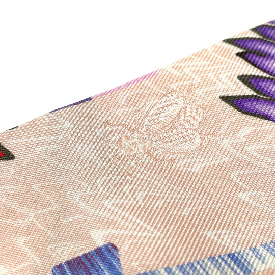 HERMES scarf 100% silk multicolor 2022 limited model Kyoto Marble Women Used Authentic